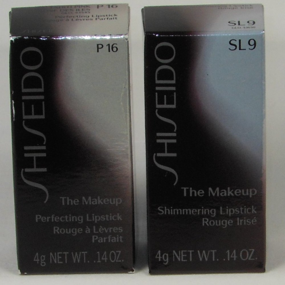 2 new Shiseido The Makeup lipsticks. 4g